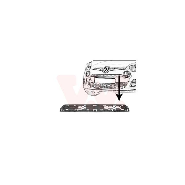 Ventiliacijos grotelės, buferis VAN WEZEL 4372591