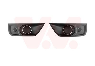 Ventiliacijos grotelės, buferis VAN WEZEL 4399598