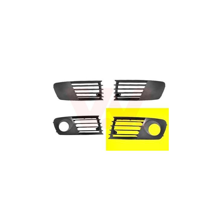 Ventiliacijos grotelės, buferis VAN WEZEL 4917593