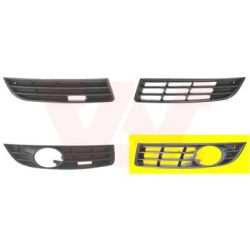 Ventiliacijos grotelės, buferis VAN WEZEL 5839593