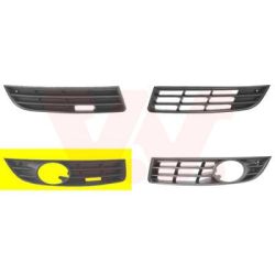 Ventiliacijos grotelės, buferis VAN WEZEL 5839594