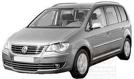 Ventiliacijos grotelės, buferis VAN WEZEL 5857590