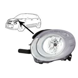 Priekinis žibintas VAN WEZEL 1609963M