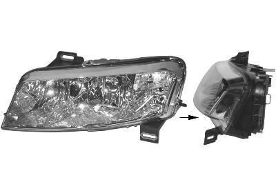 Priekinis žibintas VAN WEZEL 1625962