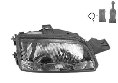 Priekinis žibintas VAN WEZEL 1754962