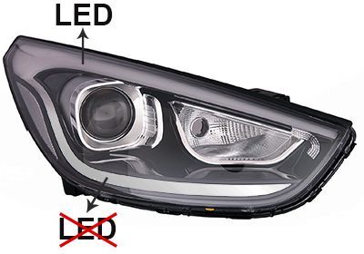 Priekinis žibintas VAN WEZEL 8262962