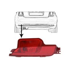 Galinis rūko žibintas VAN WEZEL 1614929