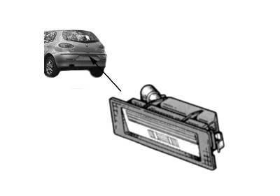 Valstybinio numerio apšvietimas VAN WEZEL 0147920