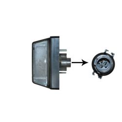 Valstybinio numerio apšvietimas VAN WEZEL 2813919