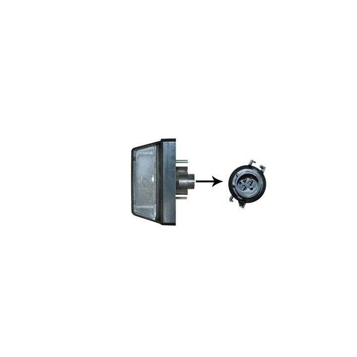 Valstybinio numerio apšvietimas VAN WEZEL 2813920