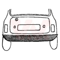 Galinis skydas VAN WEZEL 0201.35