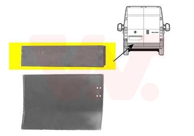 Galinės durys VAN WEZEL 1747149