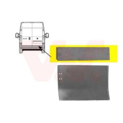 Galinės durys VAN WEZEL 1747150