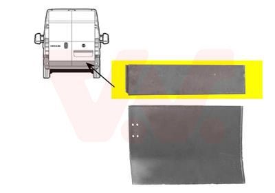 Galinės durys VAN WEZEL 1747150