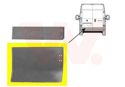 Galinės durys VAN WEZEL 1747159