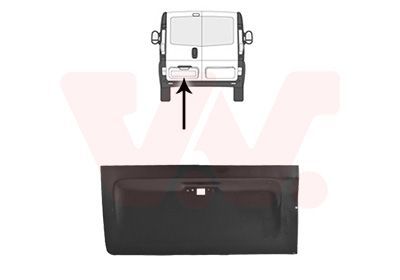 Galinės durys VAN WEZEL 4394159