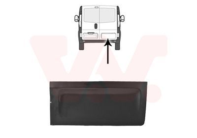 Galinės durys VAN WEZEL 4394160