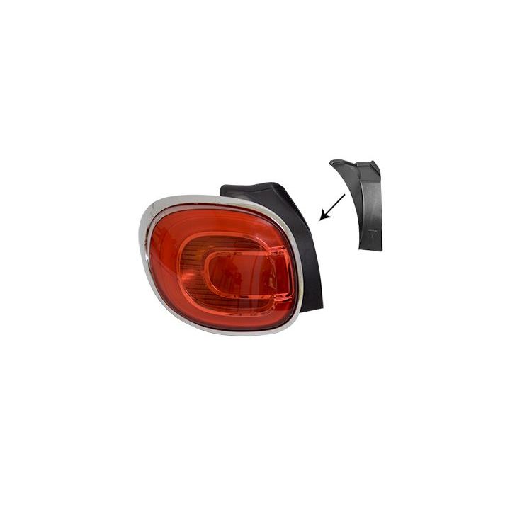 Kombinuotas galinis žibintas VAN WEZEL 1609923