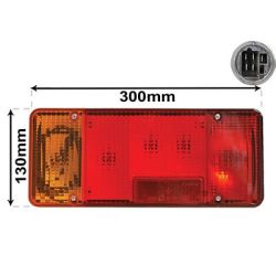 Kombinuotas galinis žibintas VAN WEZEL 2810925