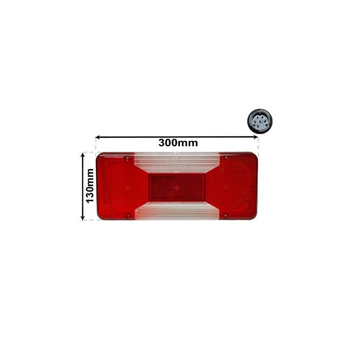 Kombinuotas galinis žibintas VAN WEZEL 2815925