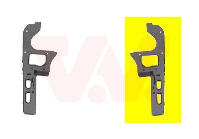 Priekinis variklio gaubtas VAN WEZEL 1751671