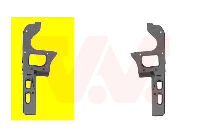 Priekinis variklio gaubtas VAN WEZEL 1751672