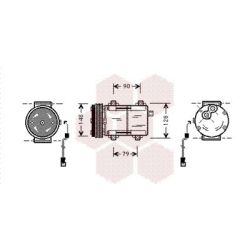 Kompresorius, oro kondicionierius VAN WEZEL 1800K277