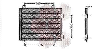 Kondensatorius, oro kondicionierius VAN WEZEL 02005141