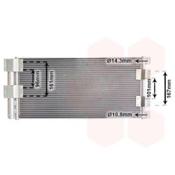 Kondensatorius, oro kondicionierius VAN WEZEL 02005178