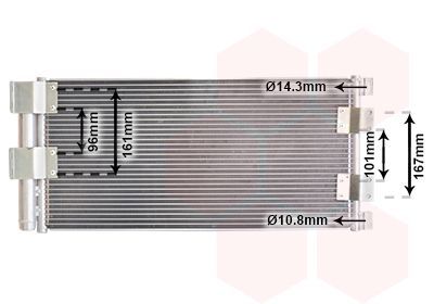 Kondensatorius, oro kondicionierius VAN WEZEL 02005178