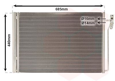 Kondensatorius, oro kondicionierius VAN WEZEL 02005182