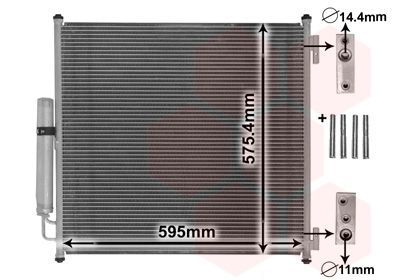 Kondensatorius, oro kondicionierius VAN WEZEL 02005218