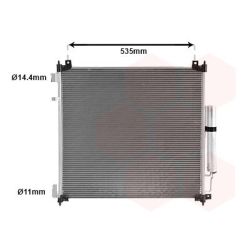 Kondensatorius, oro kondicionierius VAN WEZEL 02015704