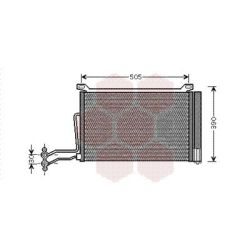 Kondensatorius, oro kondicionierius VAN WEZEL 06005264