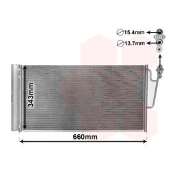 Kondensatorius, oro kondicionierius VAN WEZEL 06005363