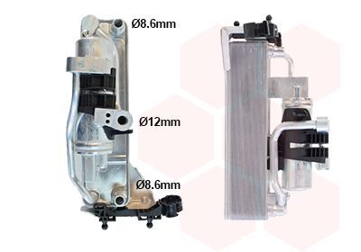 Kondensatorius, oro kondicionierius VAN WEZEL 06015705