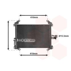 Kondensatorius, oro kondicionierius VAN WEZEL 17005206