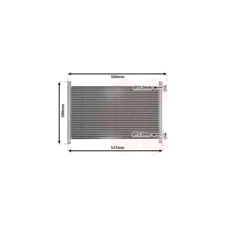 Kondensatorius, oro kondicionierius VAN WEZEL 17005214