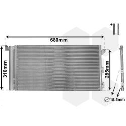 Kondensatorius, oro kondicionierius VAN WEZEL 17005293