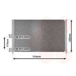 Kondensatorius, oro kondicionierius VAN WEZEL 17005303