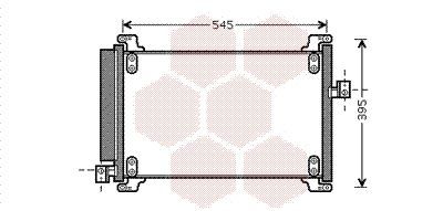 Kondensatorius, oro kondicionierius VAN WEZEL 17005327
