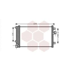 Kondensatorius, oro kondicionierius VAN WEZEL 17005328