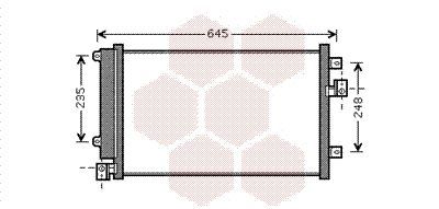 Kondensatorius, oro kondicionierius VAN WEZEL 17005328