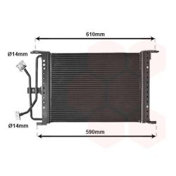 Kondensatorius, oro kondicionierius VAN WEZEL 18005258