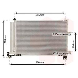 Kondensatorius, oro kondicionierius VAN WEZEL 18005486