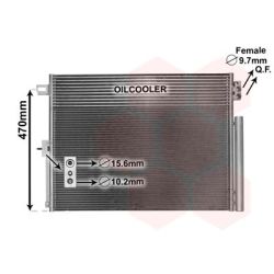 Kondensatorius, oro kondicionierius VAN WEZEL 21005061