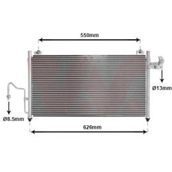 Kondensatorius, oro kondicionierius VAN WEZEL 27005147