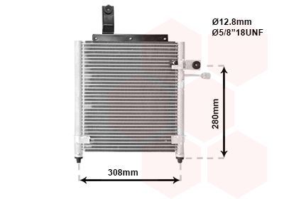 Kondensatorius, oro kondicionierius VAN WEZEL 27005156