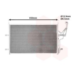 Kondensatorius, oro kondicionierius VAN WEZEL 27005186