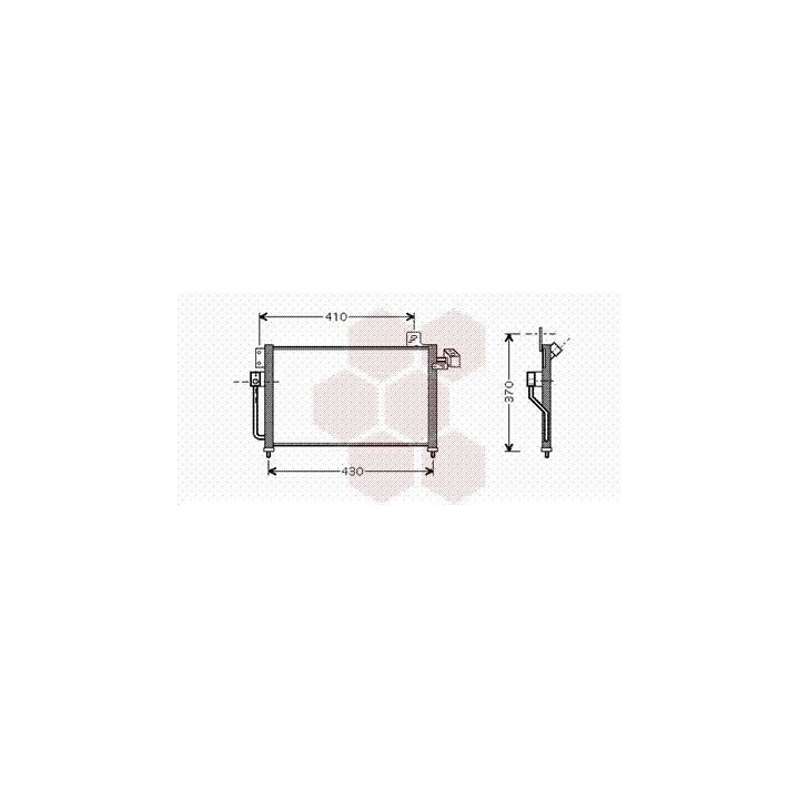 Kondensatorius, oro kondicionierius VAN WEZEL 27005195